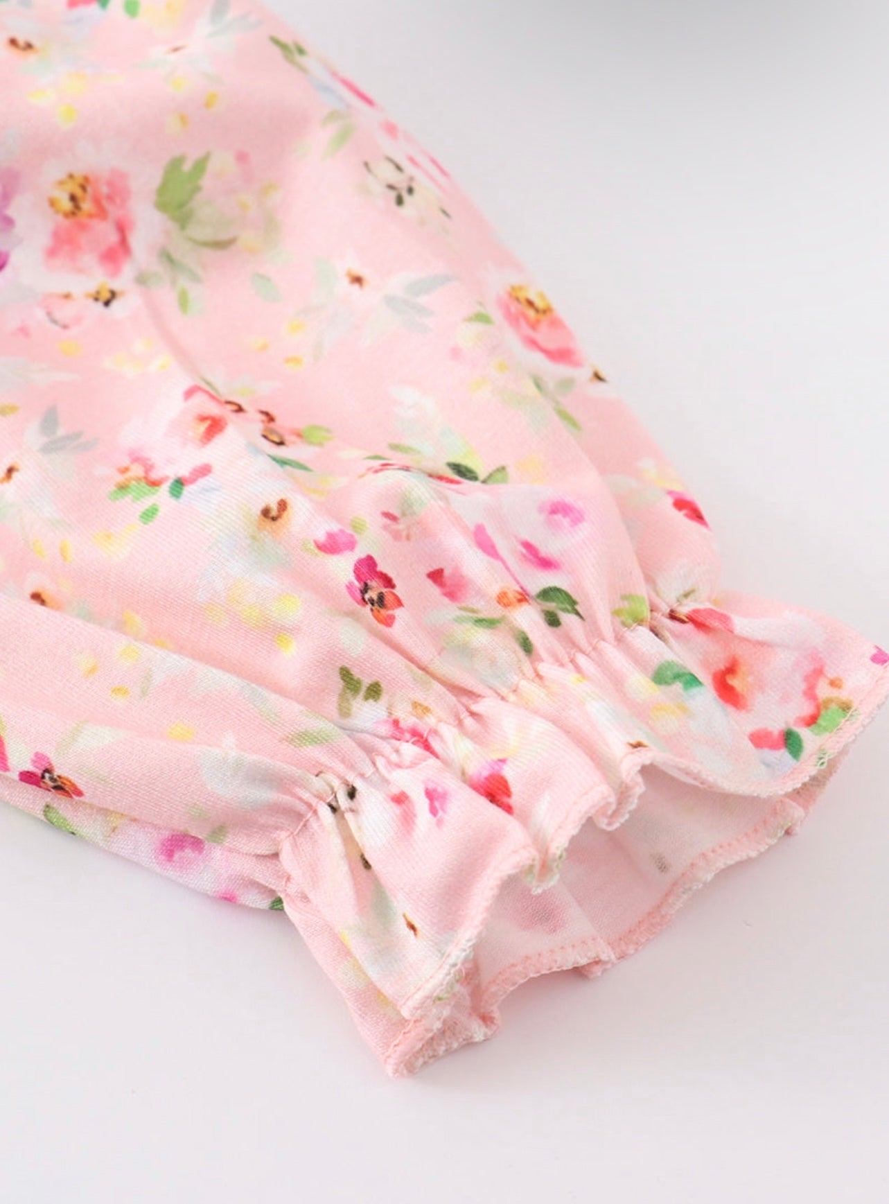 Floral Princess Girl romper