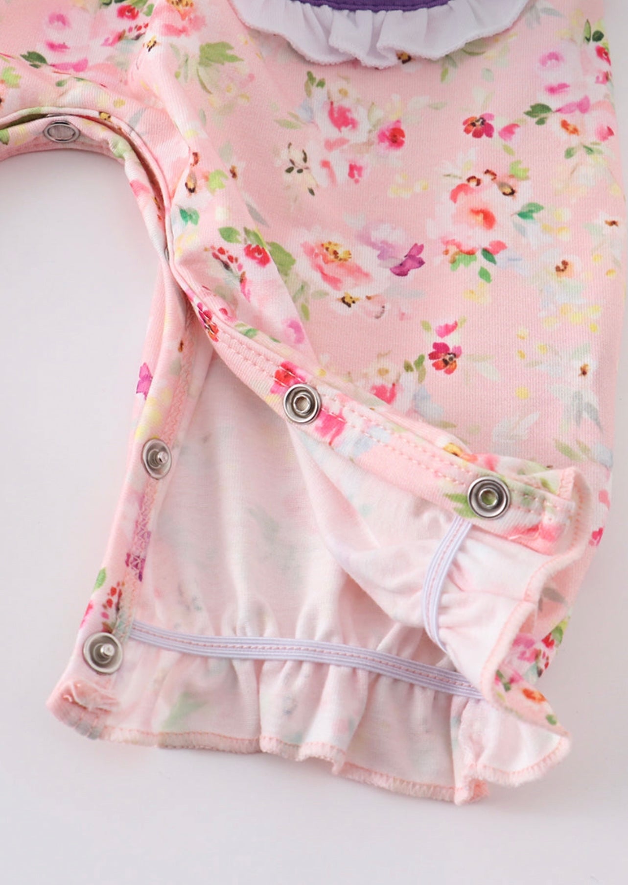 Floral Princess Girl romper