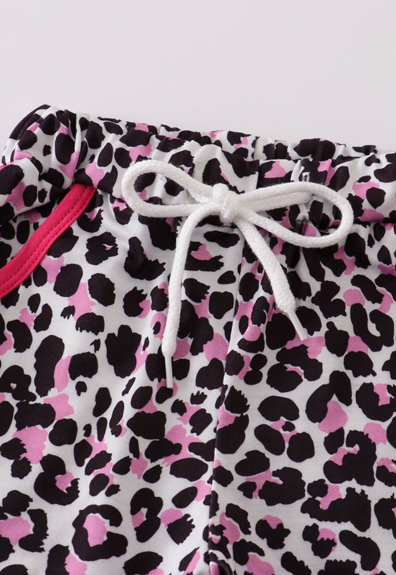 Leopard Barbie shorts set