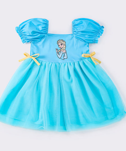 Elsa princess tulle bubble