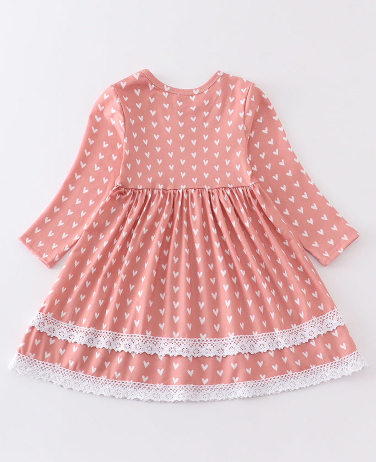 Pink Heart twirl dress