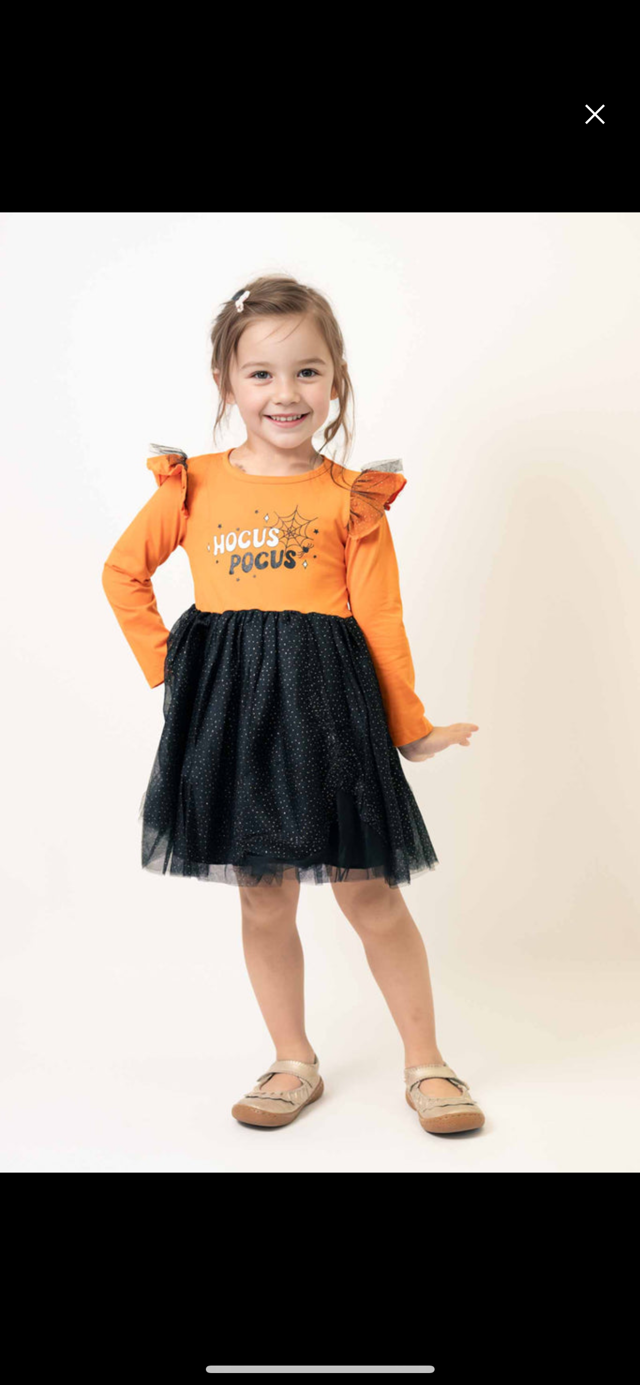 Orange HOCUS POCUS tulle dress