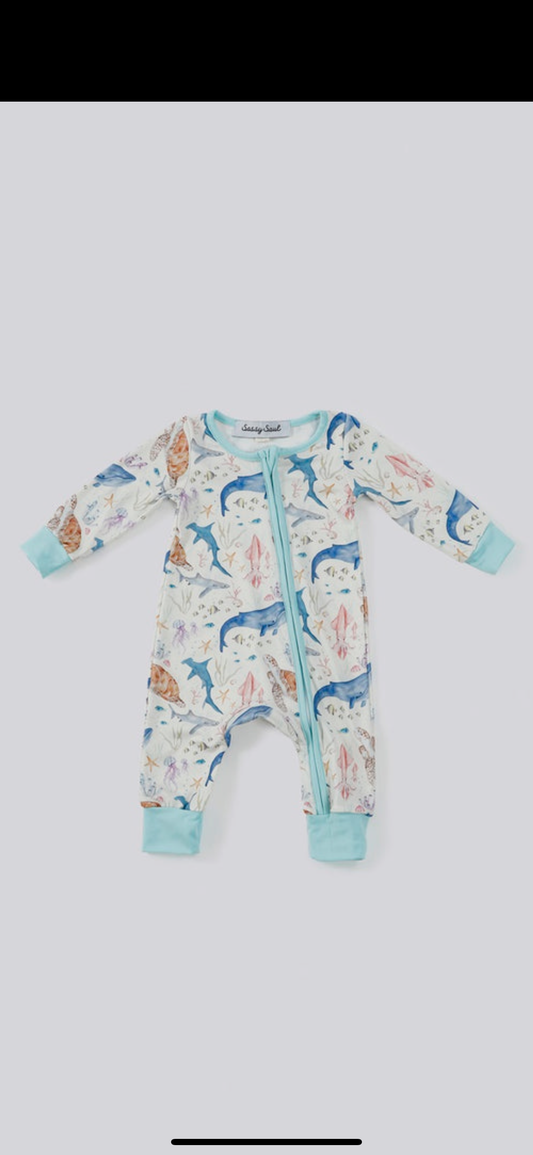 Marine animal romper