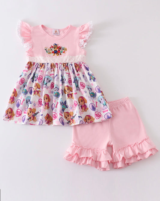 Embroidered Paw Patrol set