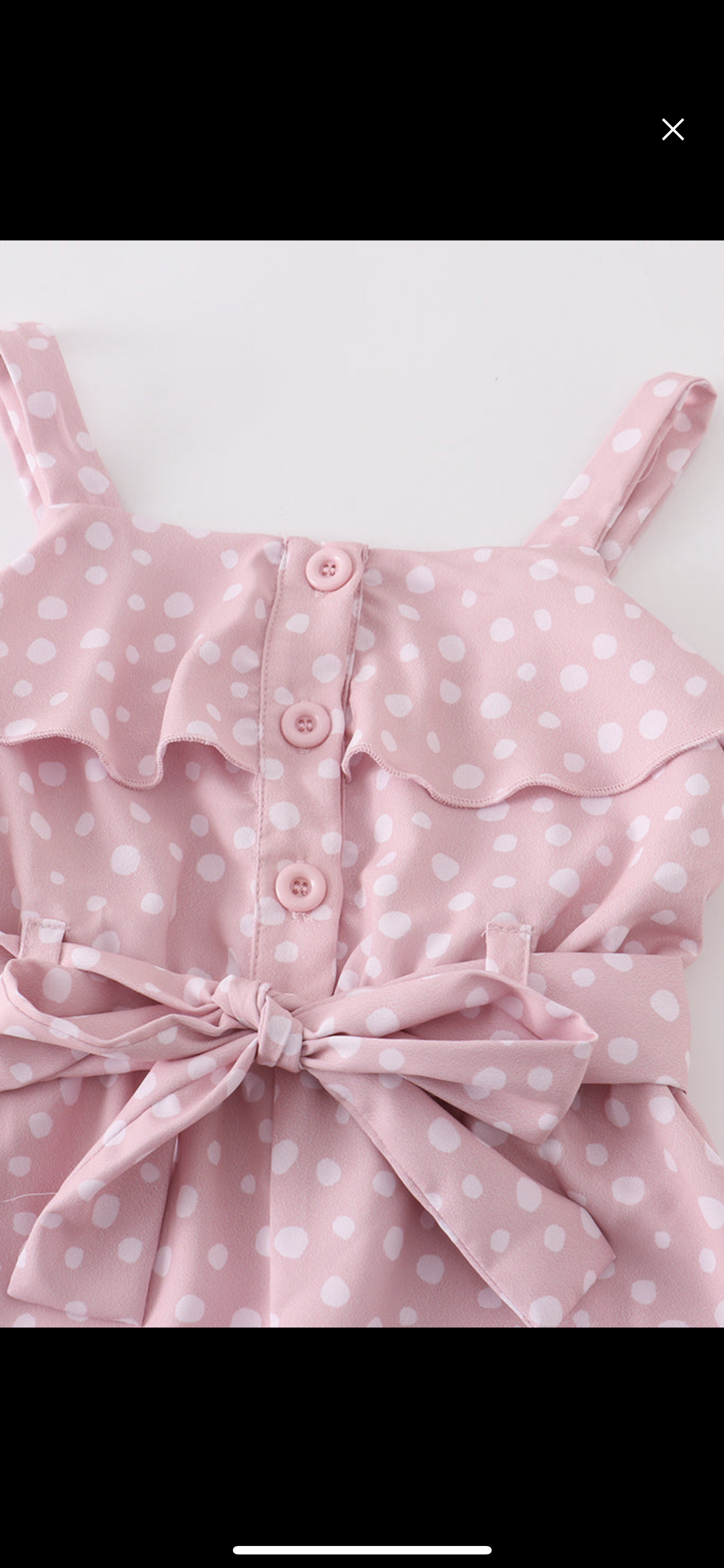 Pink Dot ruffle romper