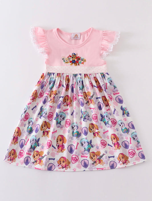 Embroidered Paw Patrol Dress