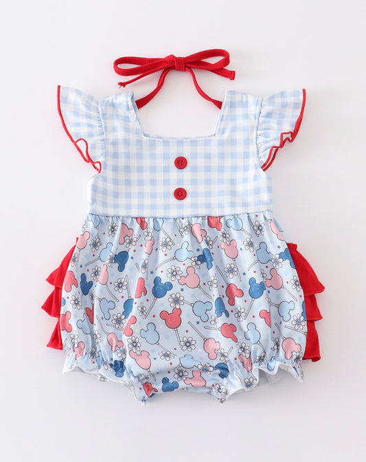 Patriotic Mickey Ruffle bubble