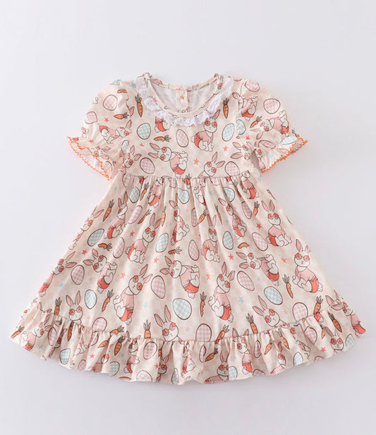 Easter Bunny Egg print dress
