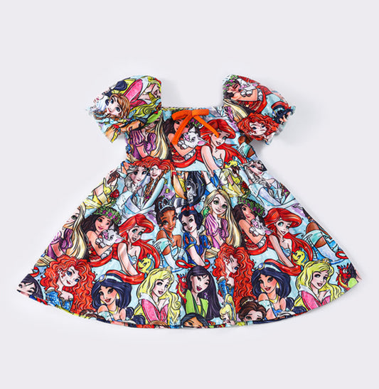 Disney Princess characters dress