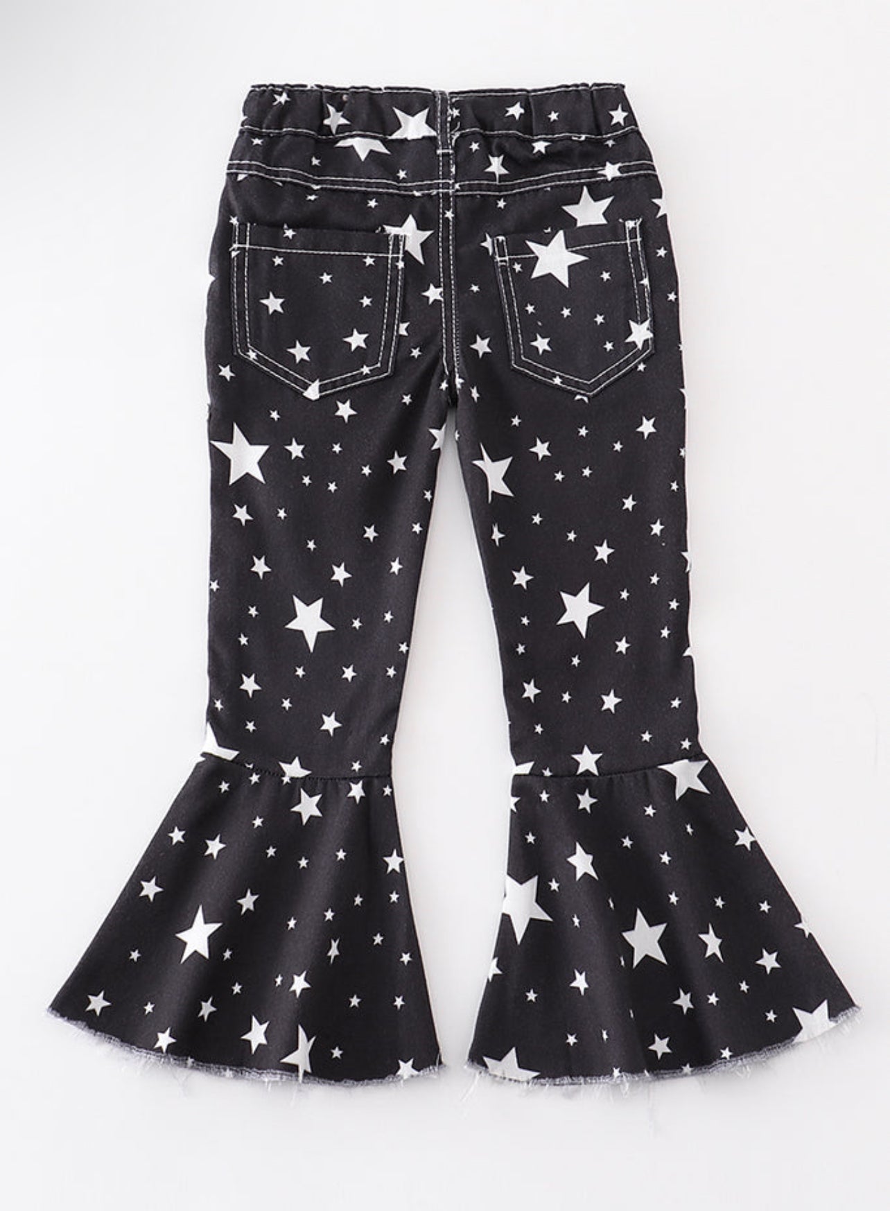 Black Star Ruffle Bell Jeans