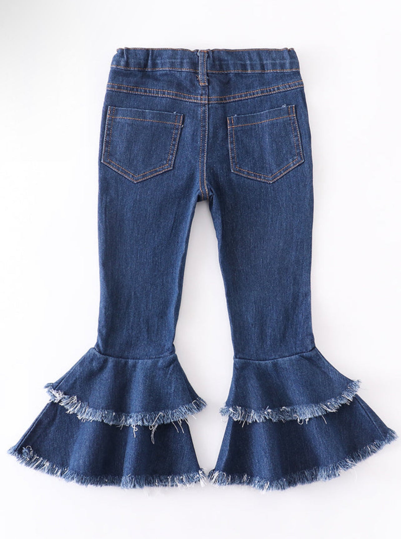 Dark Double Layered Denim Bells