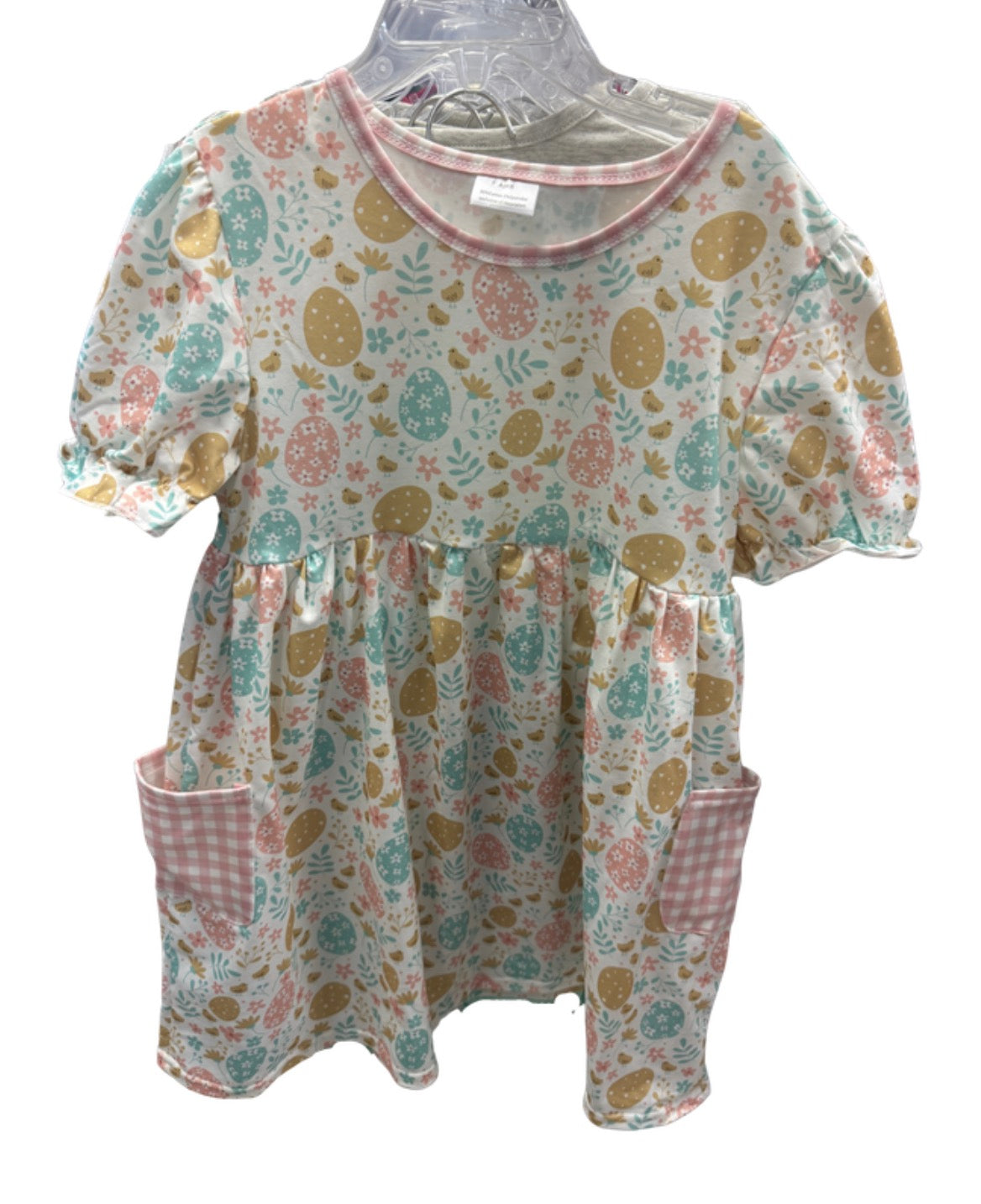 Easter Egg ruffle dress