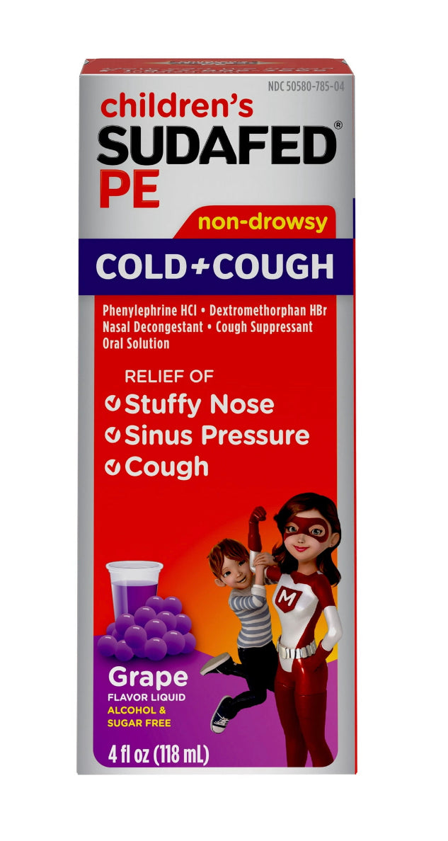 Children’s Sudafed Cold & Cough