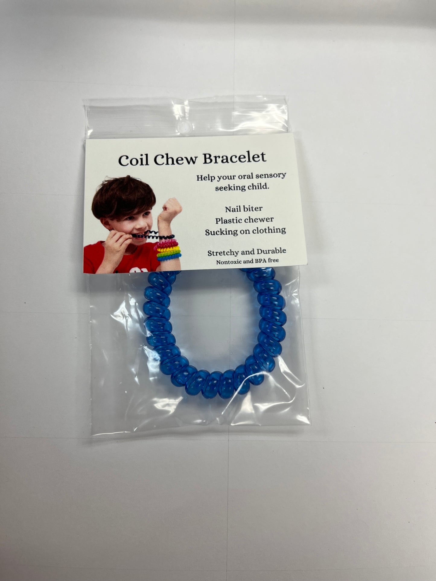 Coil chew bracelet