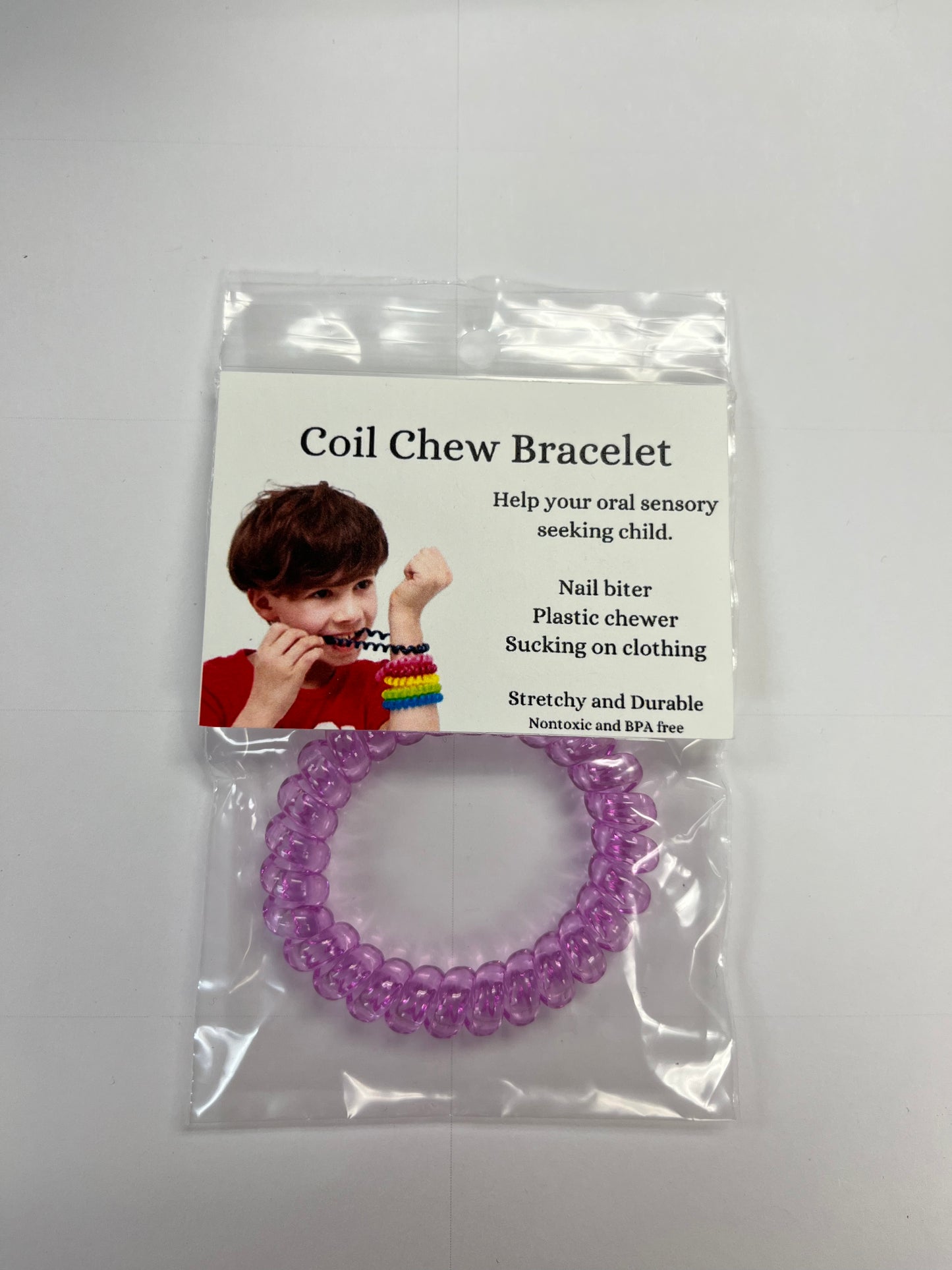 Coil chew bracelet