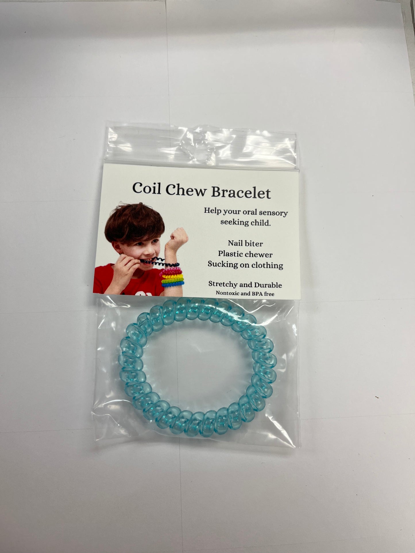 Coil chew bracelet