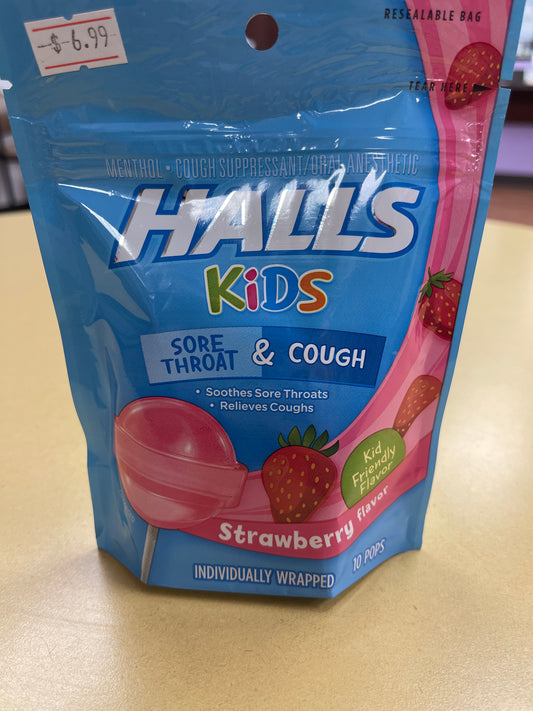 Hall’s Kids Cough Pops