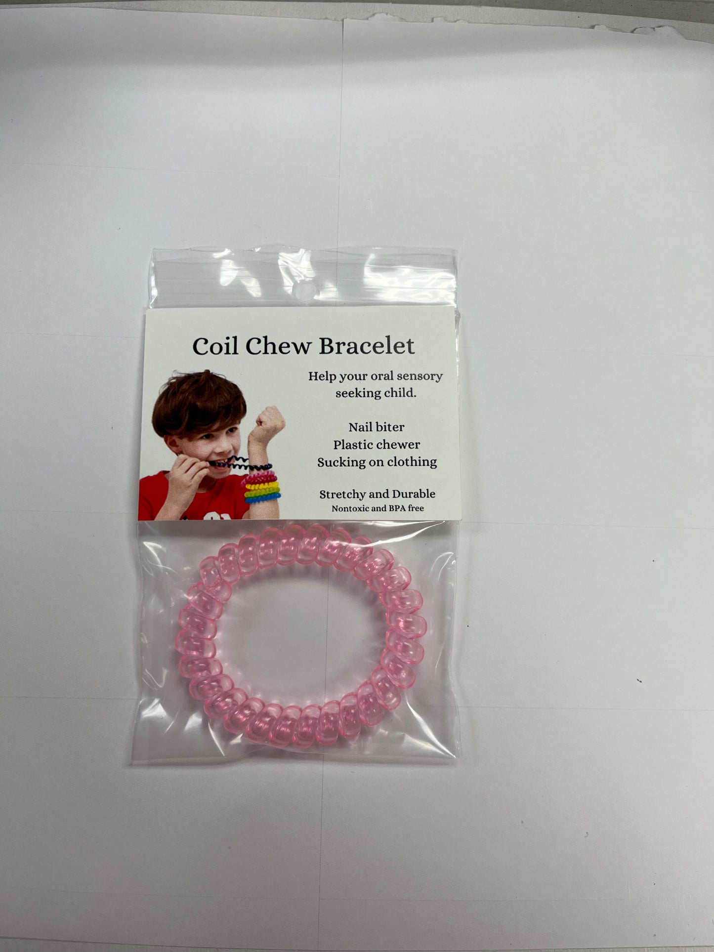 Coil chew bracelet