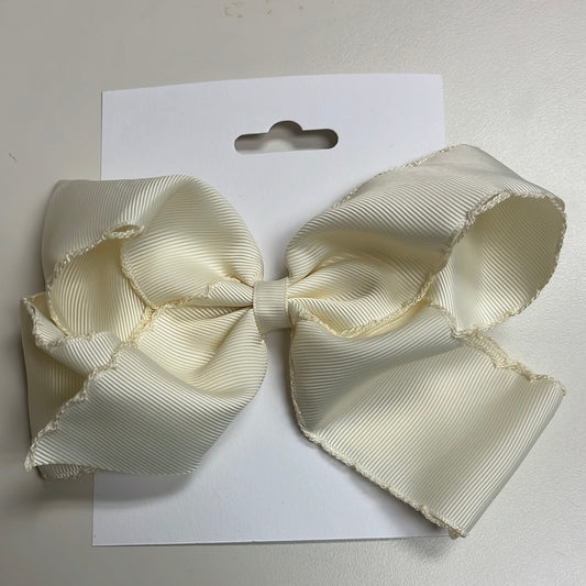 White bow