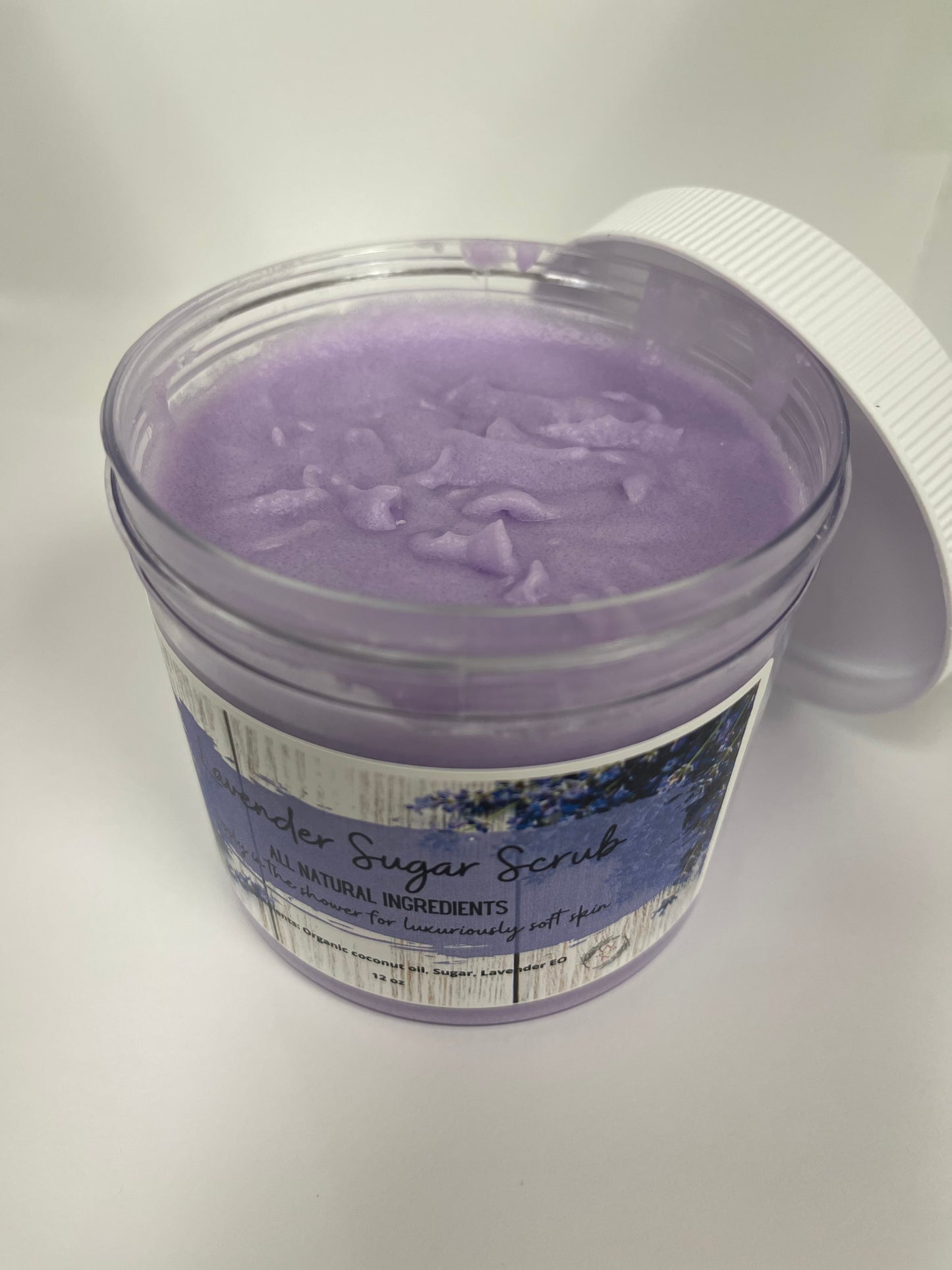 Lavender sugar scrub