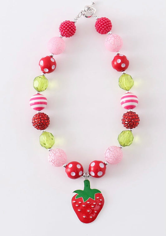 Strawberry necklace