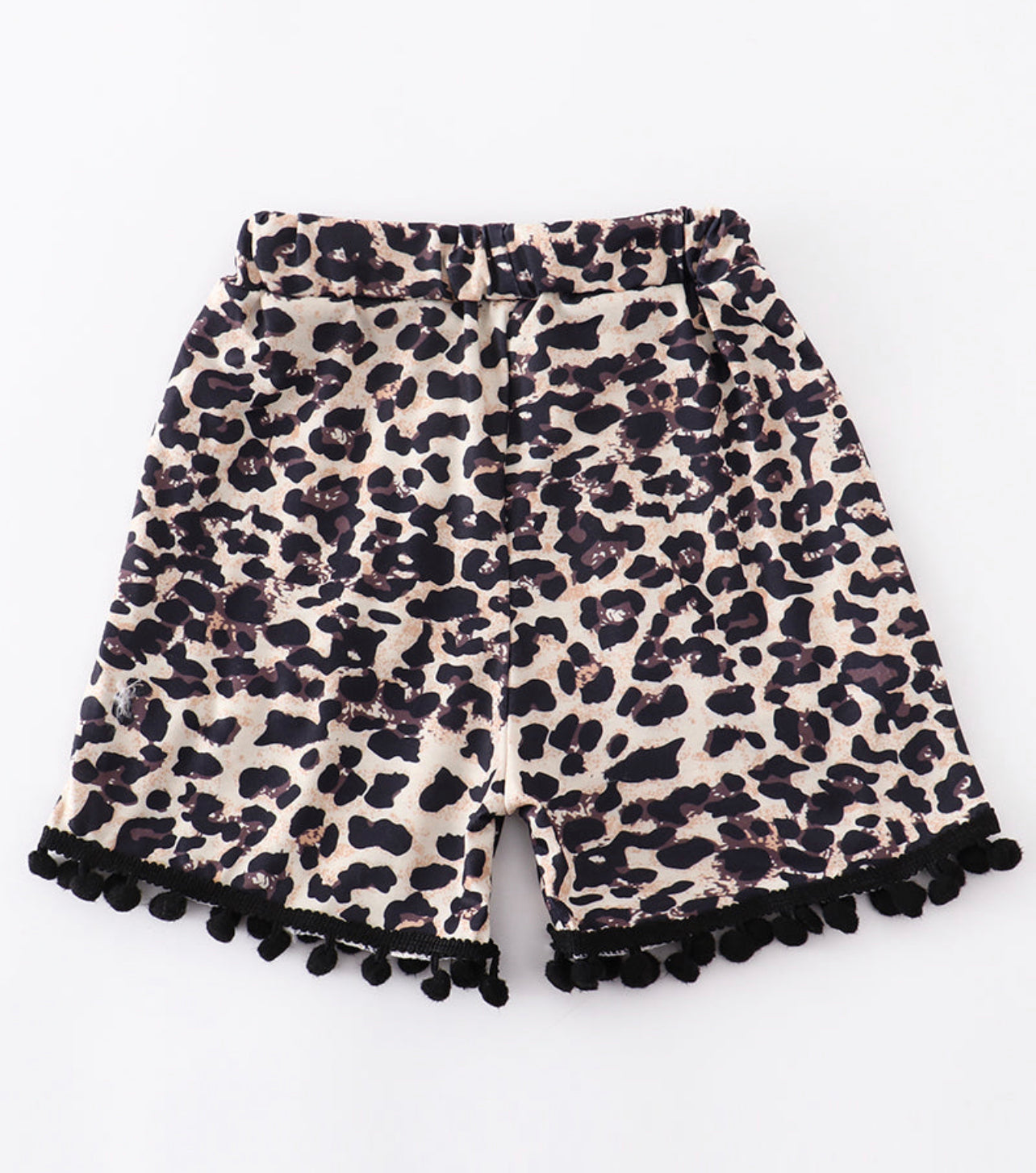 Leopard Pom Pom shorts