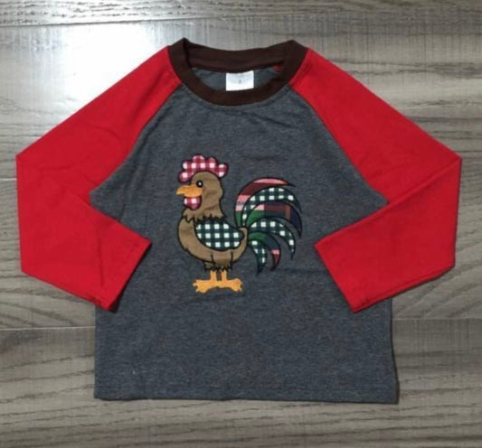 Boys Rooster shirt