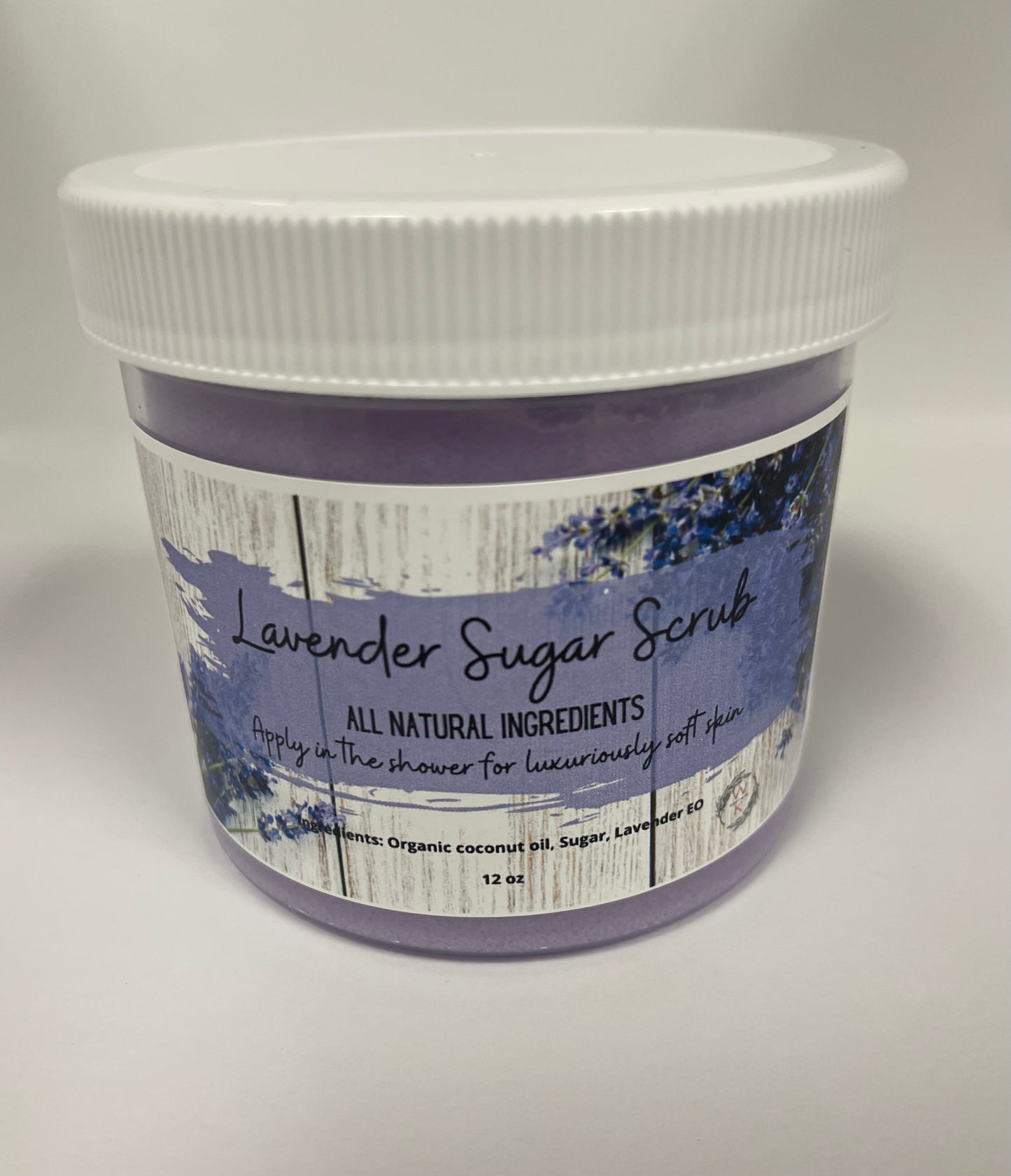 Lavender sugar scrub