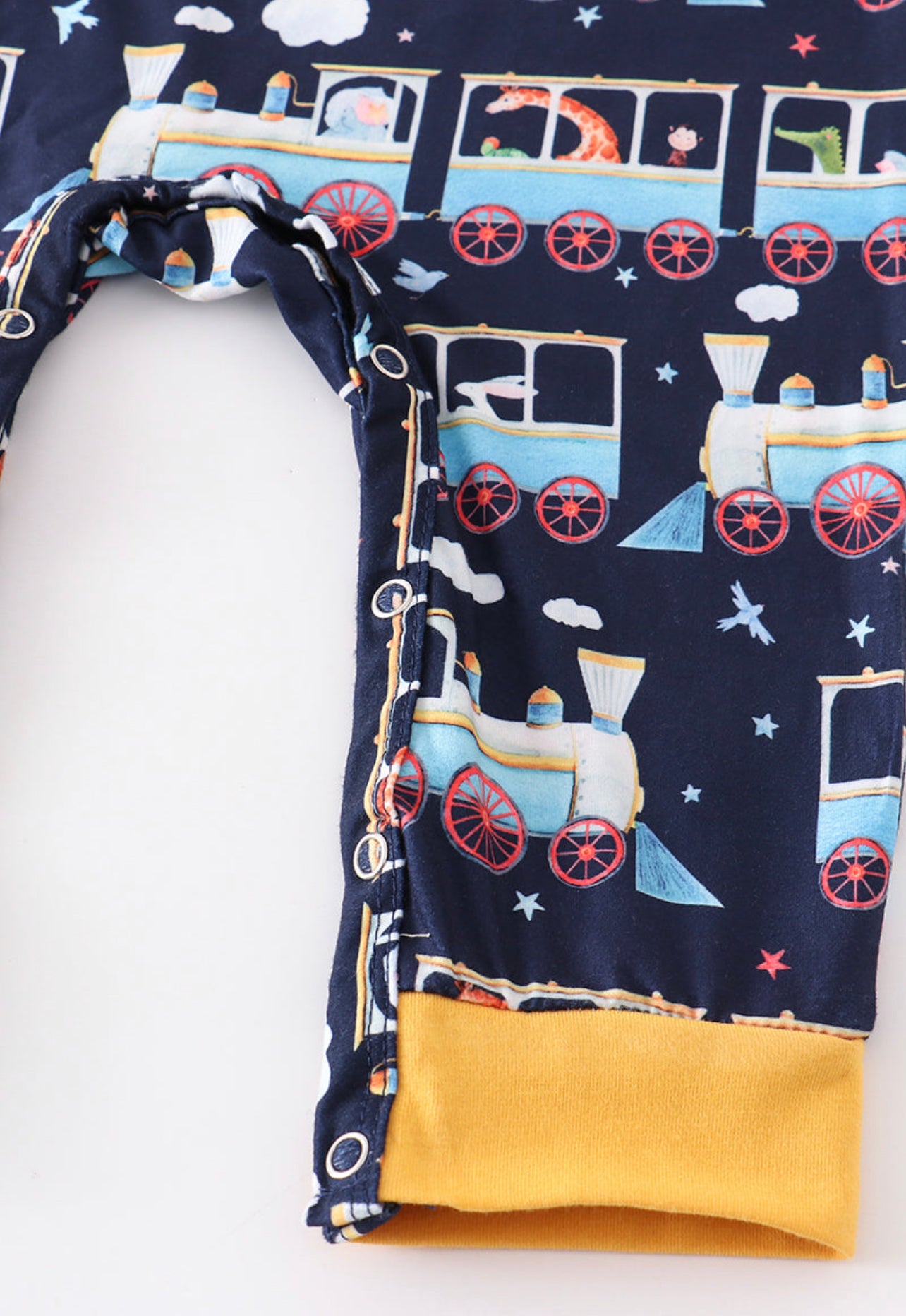 Boys Circus Train romper