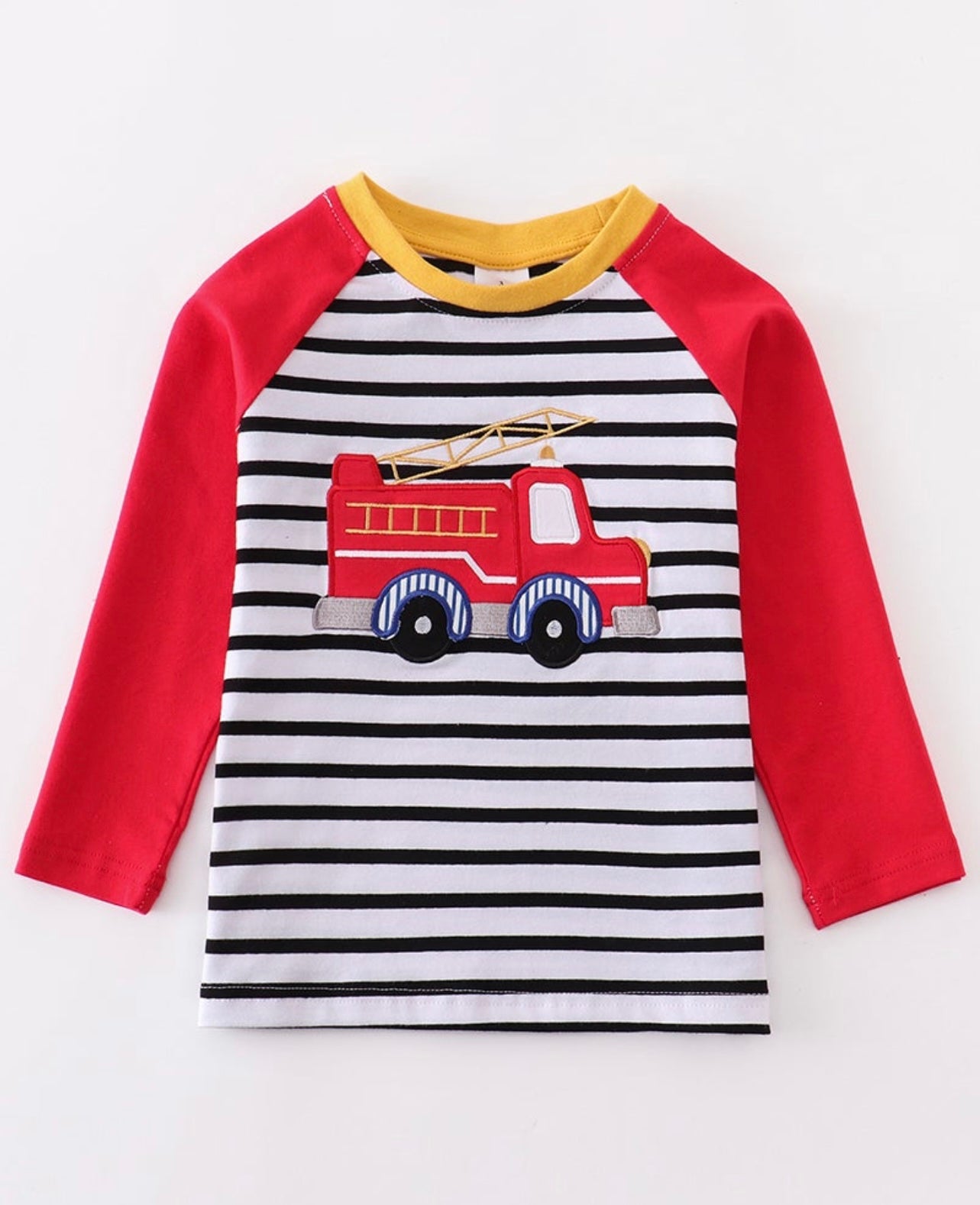 Boys Fire Truck shirt